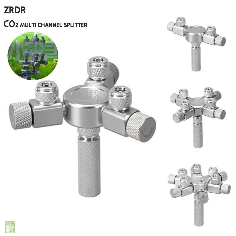 Co2 Regulator Dual Stage - Aquarium CO2 shunt CO2 regulator multi-way
