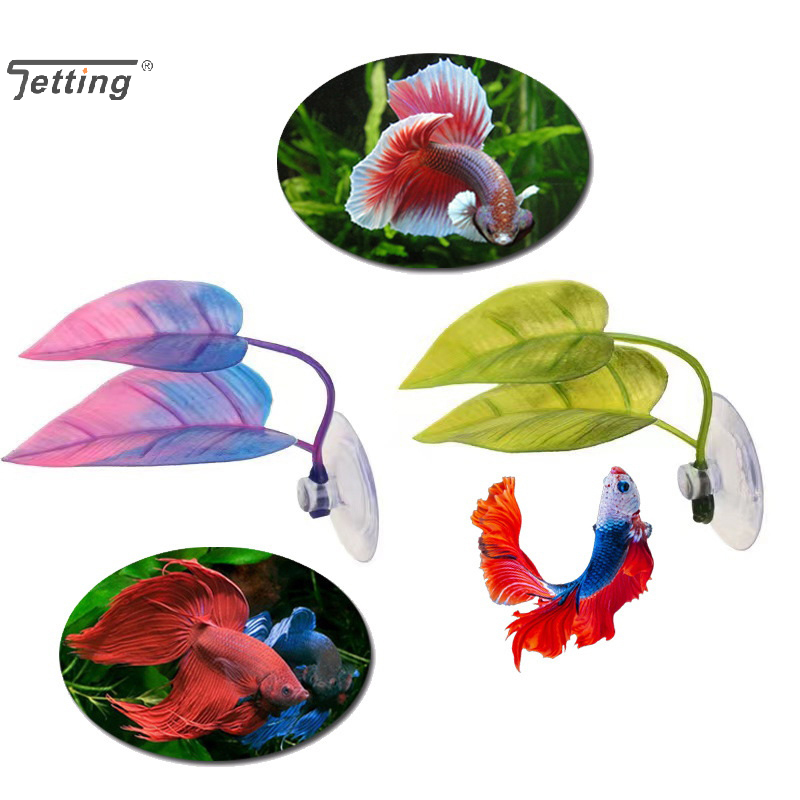 Planted Aquarium For Betta - Artificial Aquatic Plant Aquarium Landscaping, Artificial