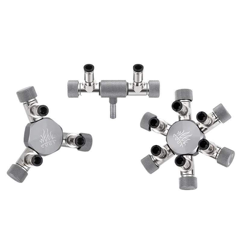 Co2 Regulator Dual Stage - Week Aqua Fish Tank Stainless Steel