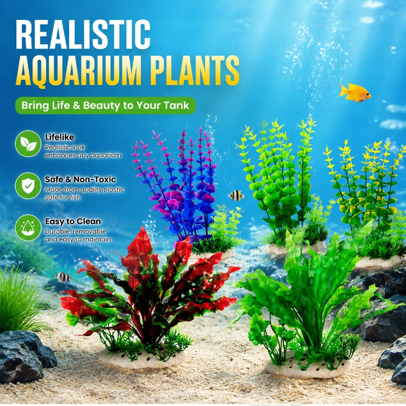 Planted Aquarium Models - Artificial Aquarium Simulation Water Grass Decor