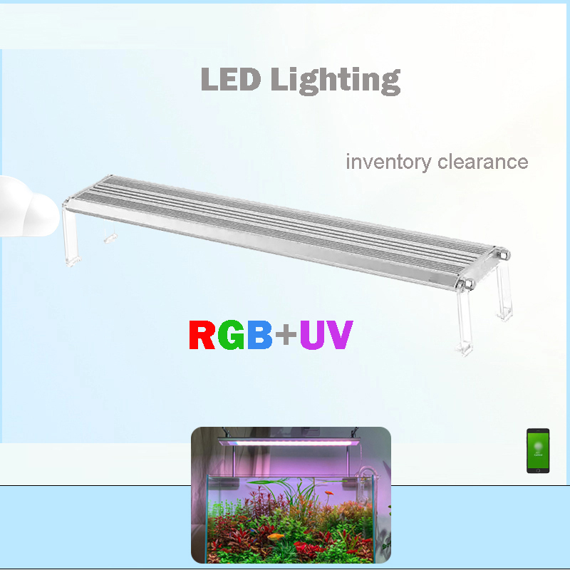 Planted Aquarium Pendant Light - Led Lighting 60cm 80cm 90cm RGB