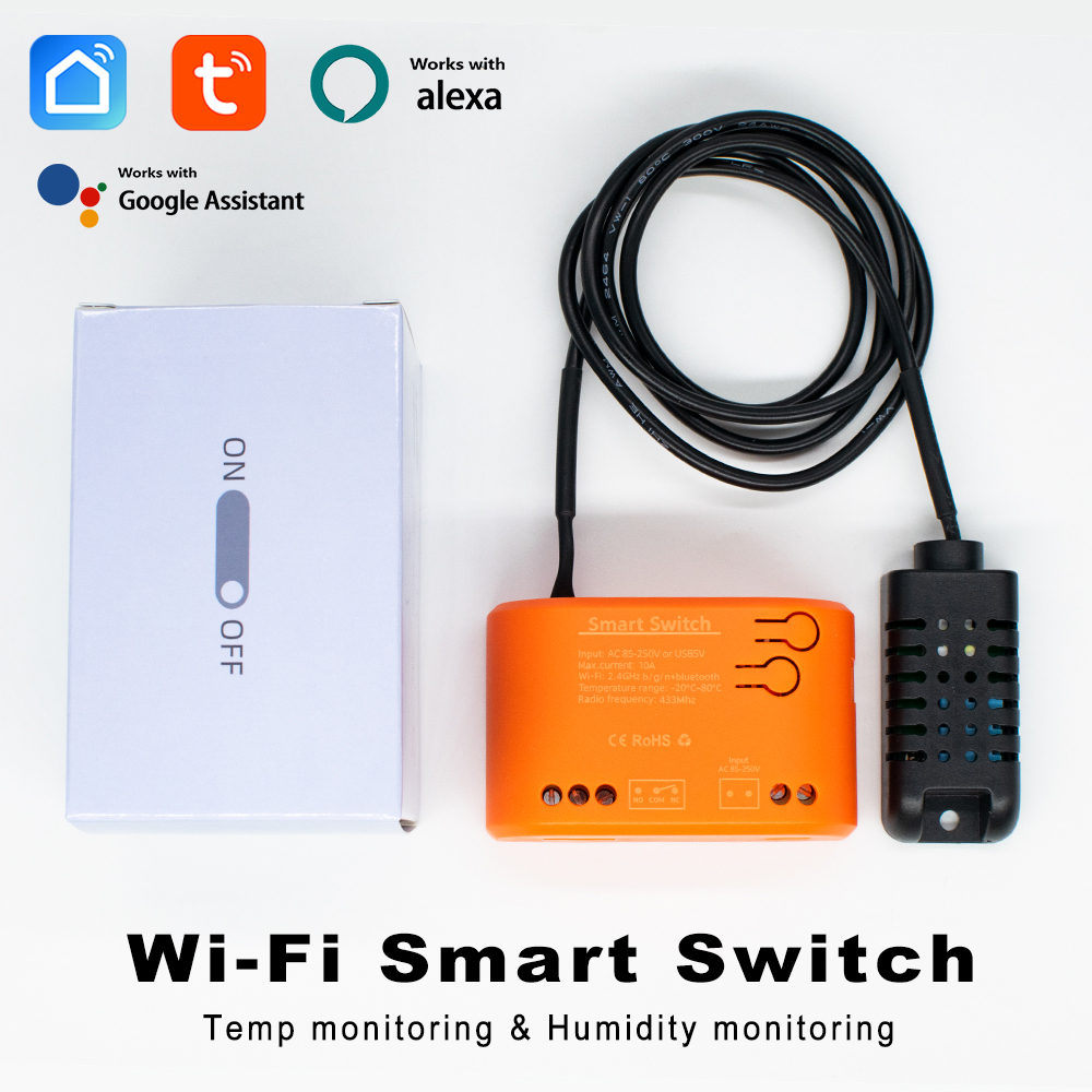 Aquarium Plants - Tuya WiFi Temperature Humidity Sensor With