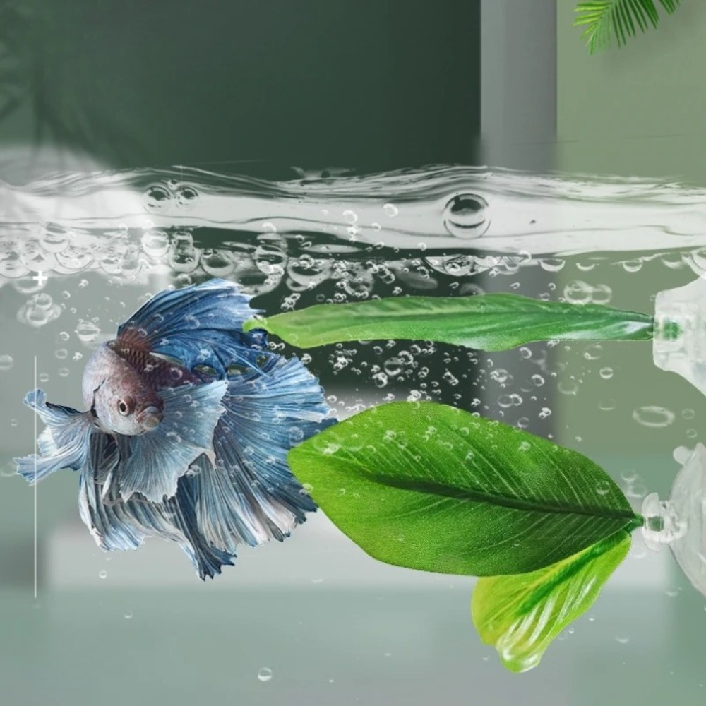 Lotus leaf Betta Fish Hammock  - Planted Aquarium For Betta のレビューと価格