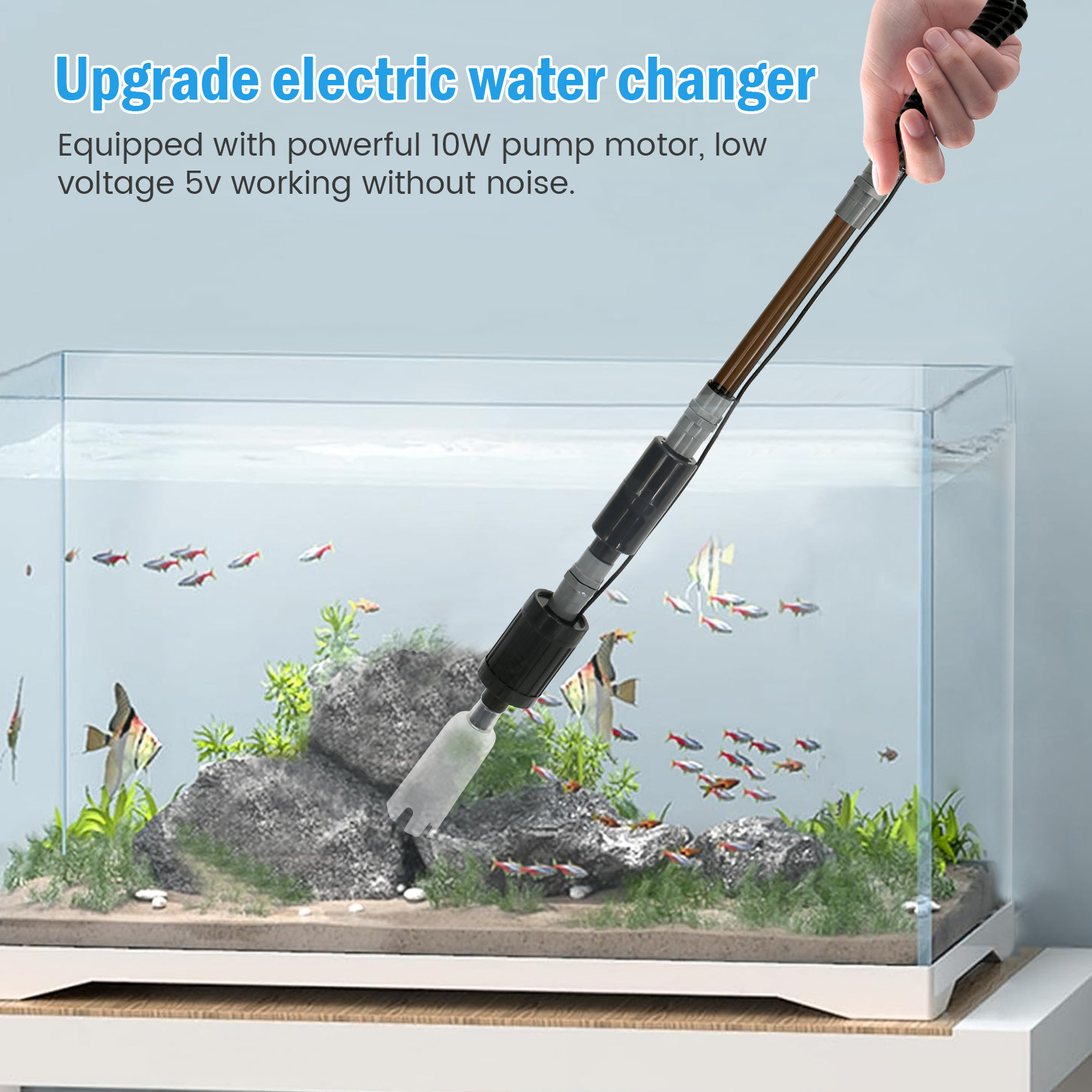 10W 6 In 1 USB Aquarium Water  - Planted Aquarium Products のレビューと価格