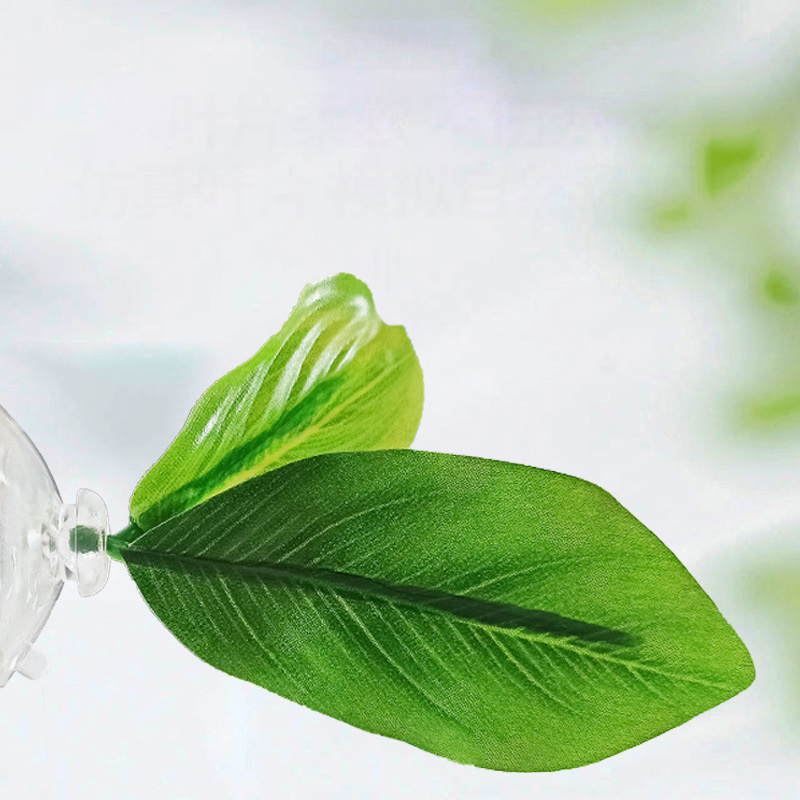 1 Pc Green Leaf Hammock For Be - Planted Aquarium For Betta のレビューと価格