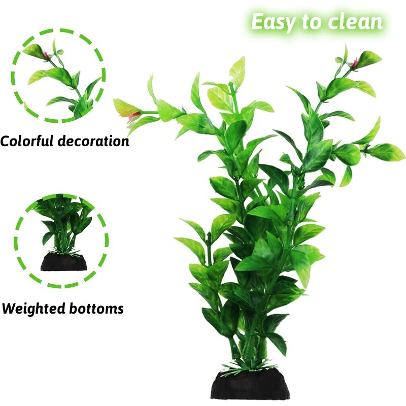 10Pcs/set Artificial Aquarium  - Aquarium Plant Vine のレビューと価格