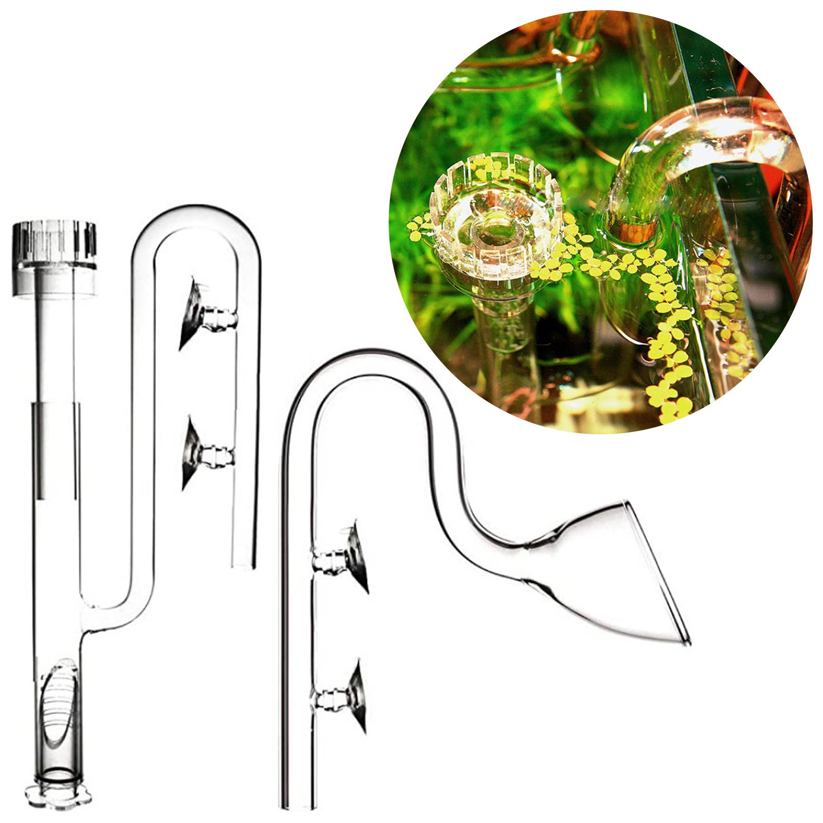 Aquarium Glass Lily Pipe Inflo - Aquarium Planted Tank Filter のレビューと価格