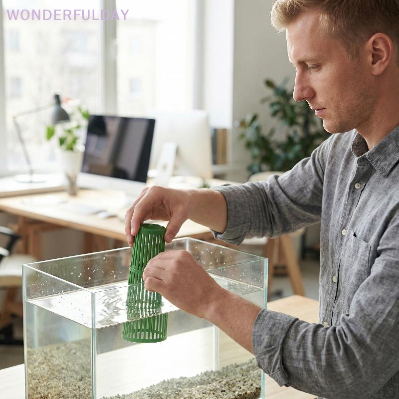 4Pcs Pet Fish Tank Landscaping - Aquarium Plants のレビューと価格