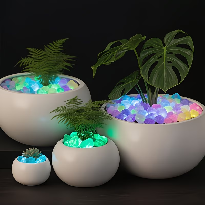 300PCS Luminous Pebble Set,0.9 - Aquarium Plants のレビューと価格