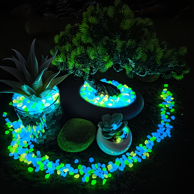 300PCS Luminous Pebble Set,0.9 - Aquarium Plants のレビューと価格