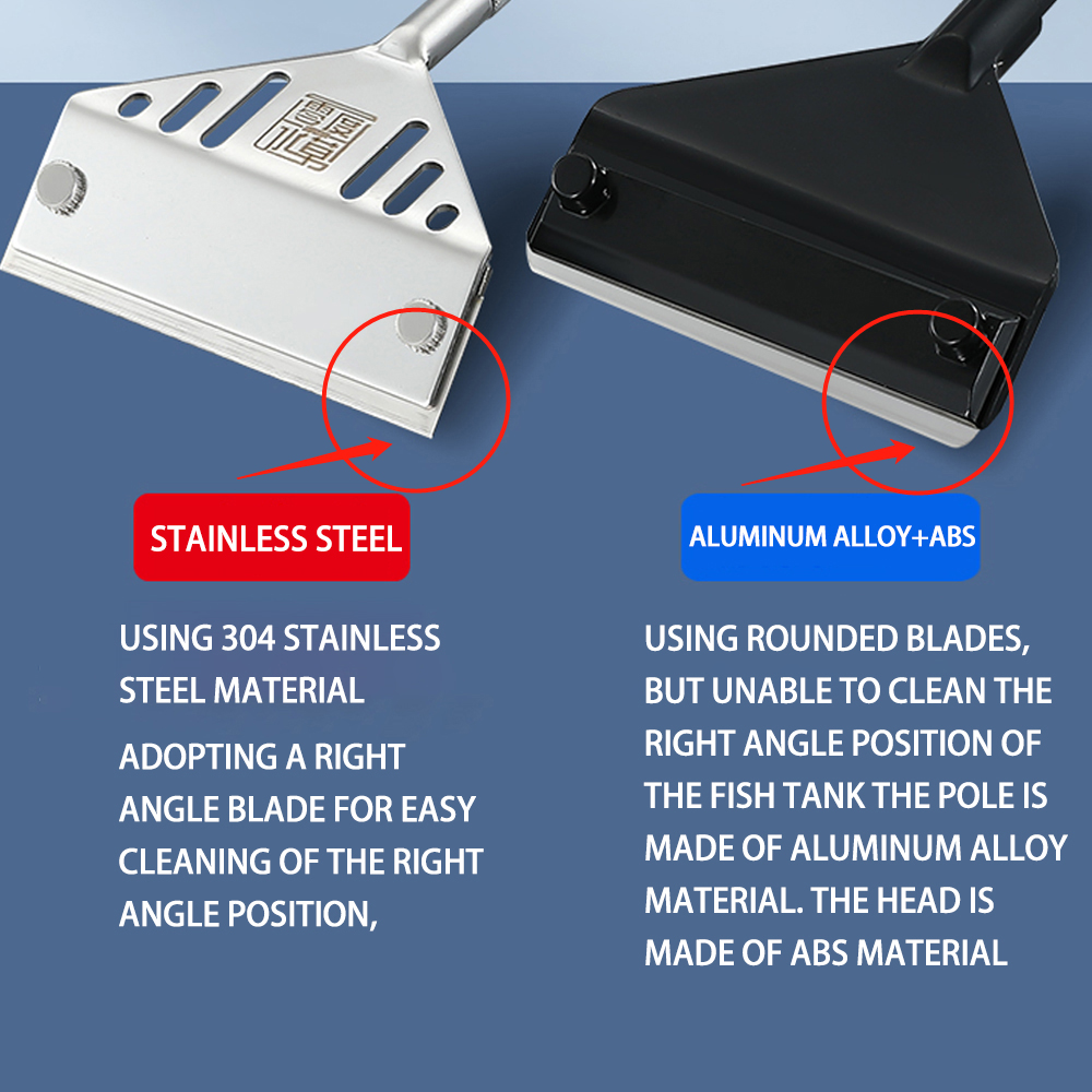 Aquarium Stainless Steel Fish  - Planted Aquarium Algae のレビューと価格