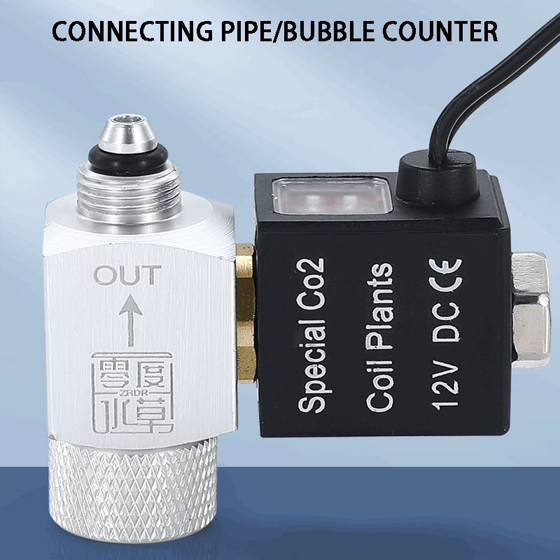 ZRDR Aquarium Co2 Solenoid Val - Co2 Regulator Dual Stage のレビューと価格