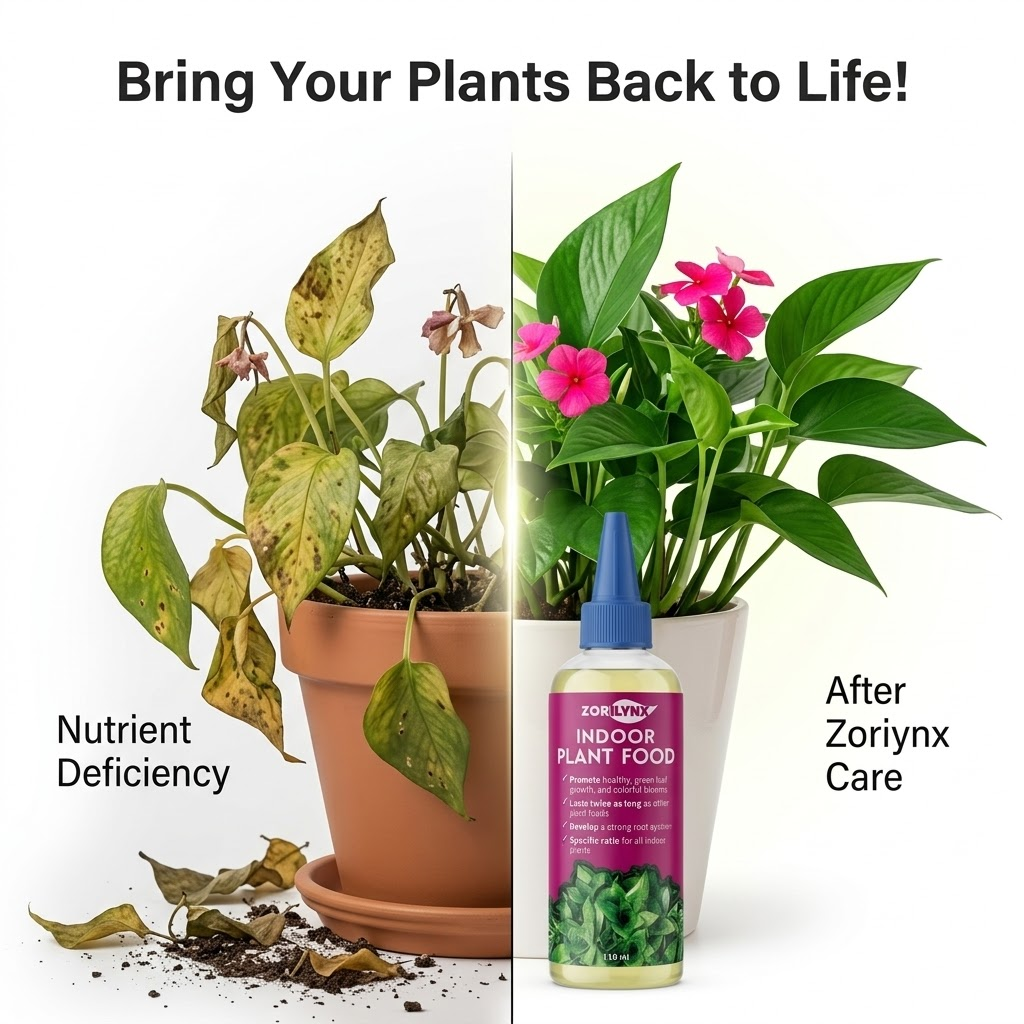 ZORILYNX Indoor Plant Food Liq - Liquid Fertilizer All In のレビューと価格