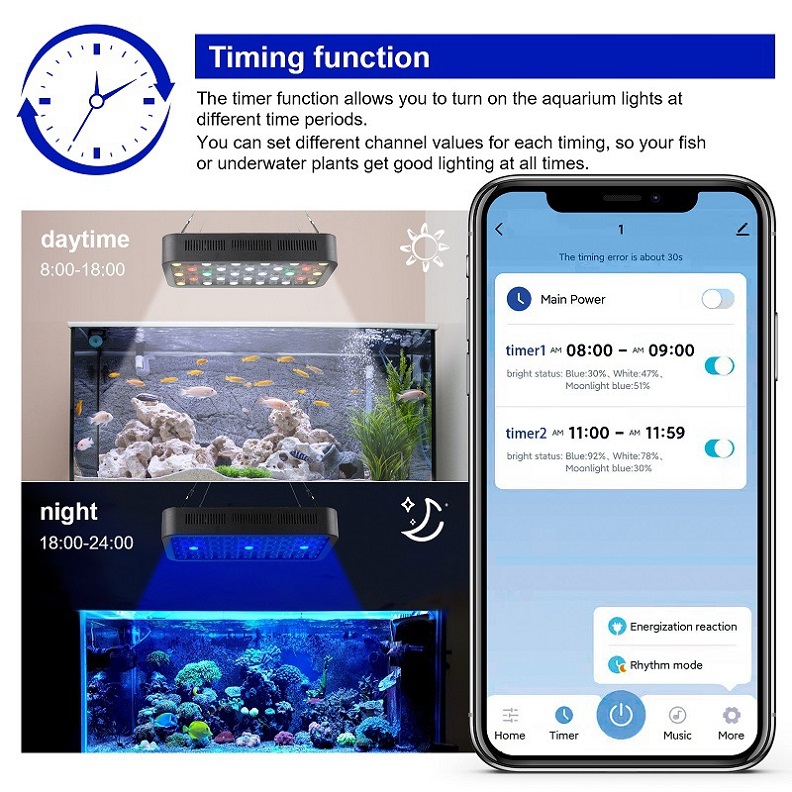 Wifi Control  Coral Reef 165w  - Planted Aquarium Models のレビューと価格