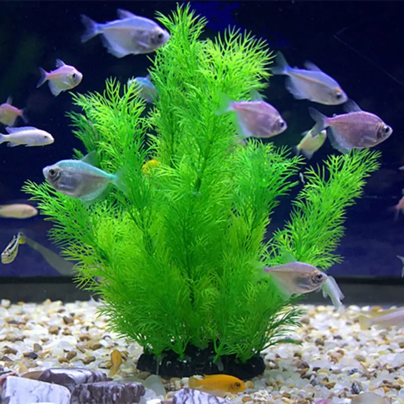 Artificial Aquarium Decor Plan - Aquarium Planted Substrate のレビューと価格