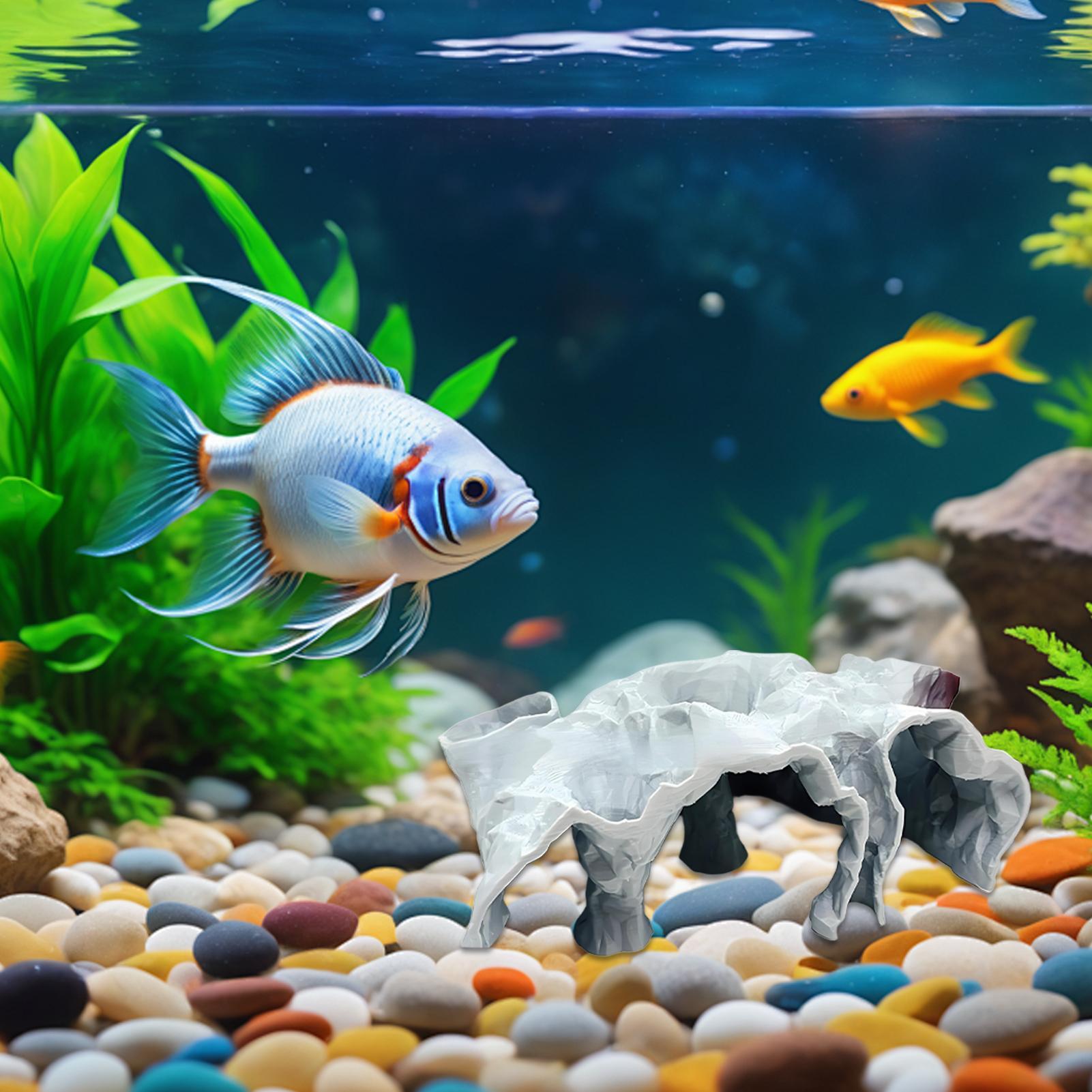 Fish Tank Cave Aquarium Underg - Planted Aquarium For Betta のレビューと価格