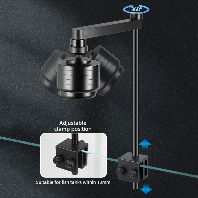 Fish Tank Light LED 3 Colors W - Planted Aquarium Pendant Light のレビューと価格