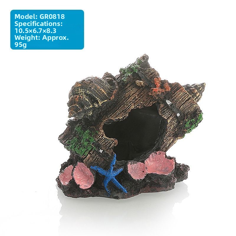 Antique Resin Fish Tank Decora - Planted Aquarium For Betta のレビューと価格