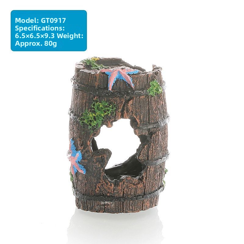 Antique Resin Fish Tank Decora - Planted Aquarium For Betta のレビューと価格