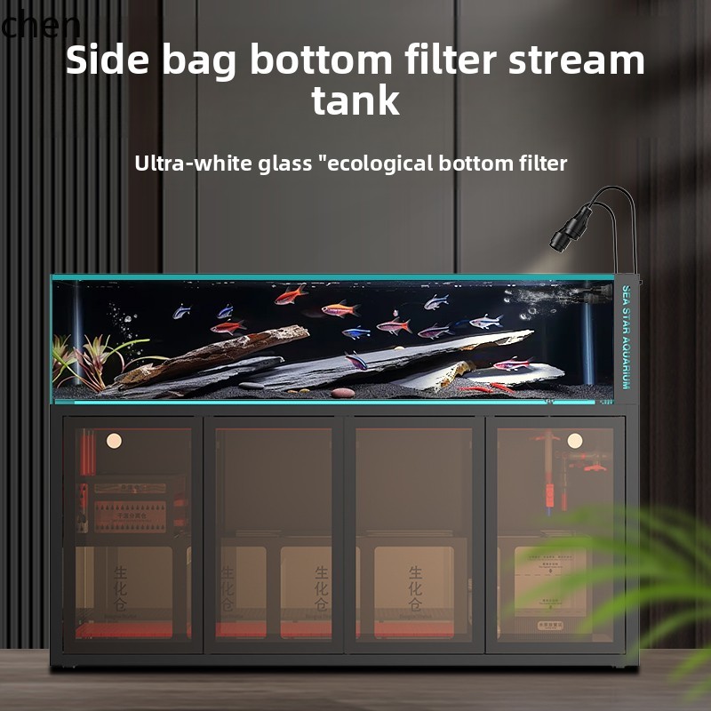 ZML Fish Tank Aquarium Bottom  - Aquarium Planted Tank Filter のレビューと価格