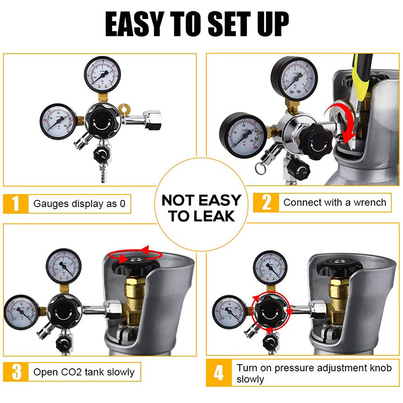 Homebrew Beer Gas Line Assembl - Co2 Regulator Dual Stage のレビューと価格