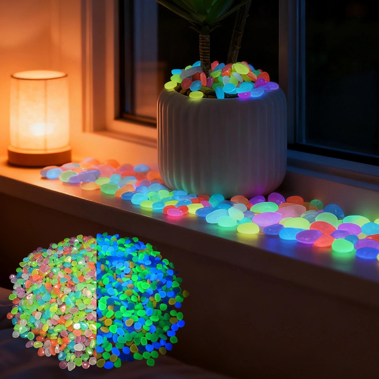 Potted Plants Glow In The Dark - Aquarium Plants のレビューと価格