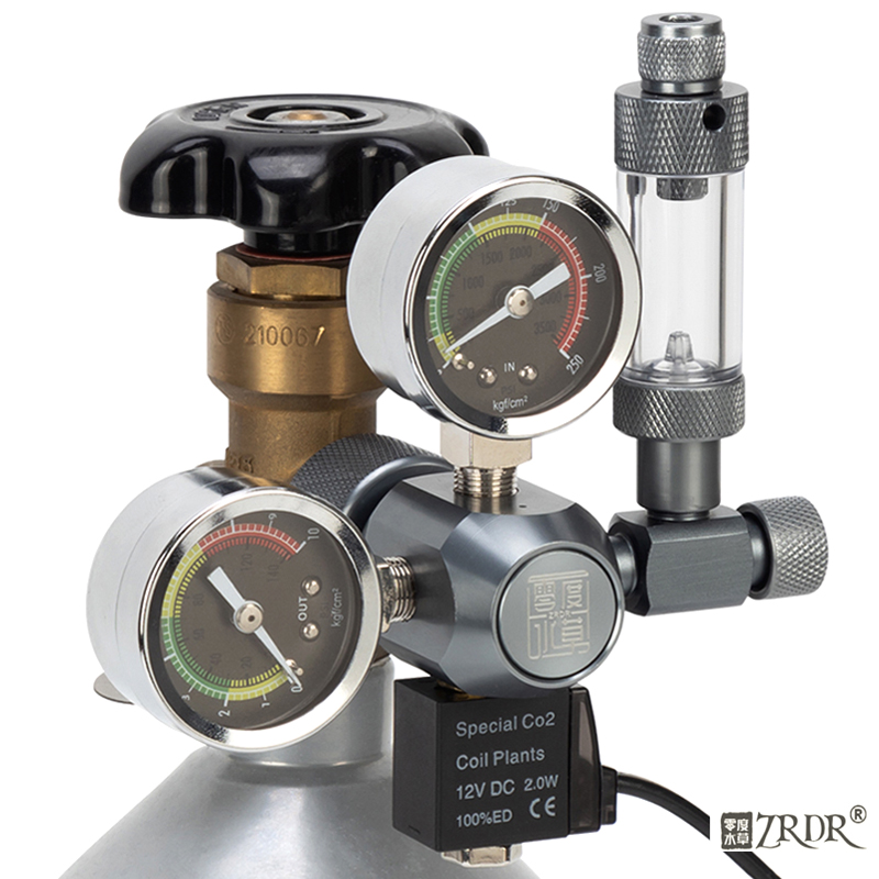 ZRDR Aquarium CO2 Regulator El - Co2 Regulator Dual Stage のレビューと価格