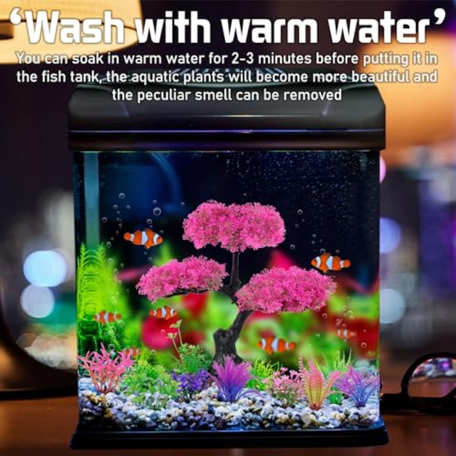 Aquarium Artificial Plastic Pl - Planted Aquarium For Betta のレビューと価格