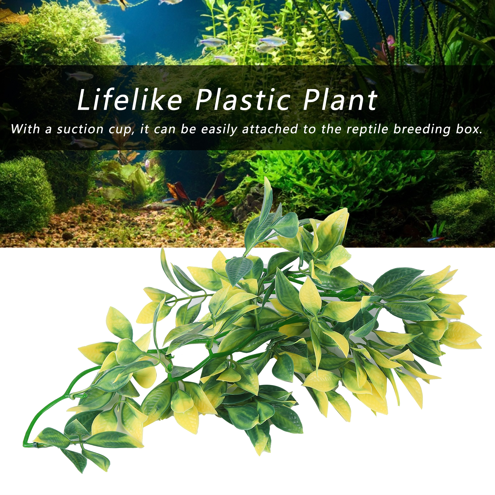 Artificial Plastic Plant High  - Aquarium Plant Vine のレビューと価格