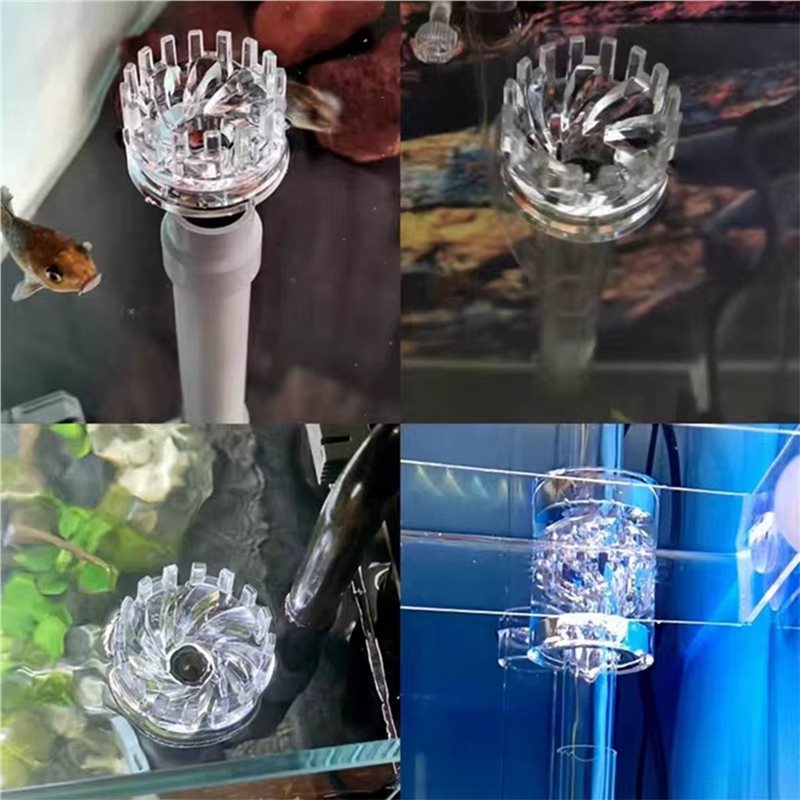 ABUI-2X Clear Aquarium Skimmer - Aquarium Planted Tank Filter のレビューと価格