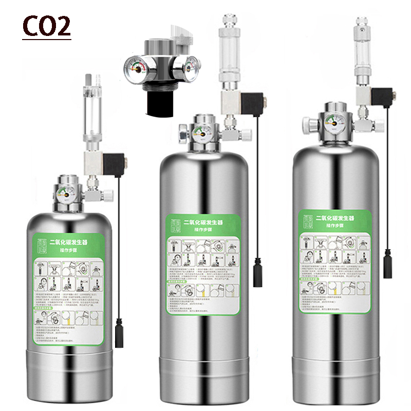Aquarium CO2 Generator system  - Co2 Regulator Dual Stage のレビューと価格