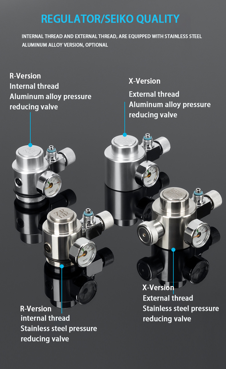 Aquarium CO2 Generator system  - Co2 Regulator Dual Stage のレビューと価格