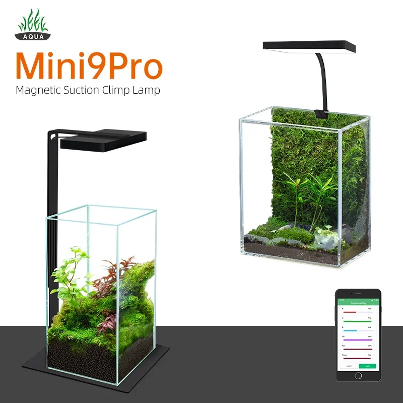WEEK AQUA Mini 9 Pro USB Nano  - Planted Aquarium Pendant Light のレビューと価格
