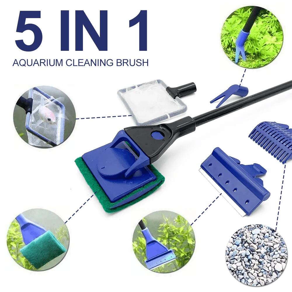 5in1 Aquarium Cleaning Tool Pl - Planted Aquarium Algae のレビューと価格