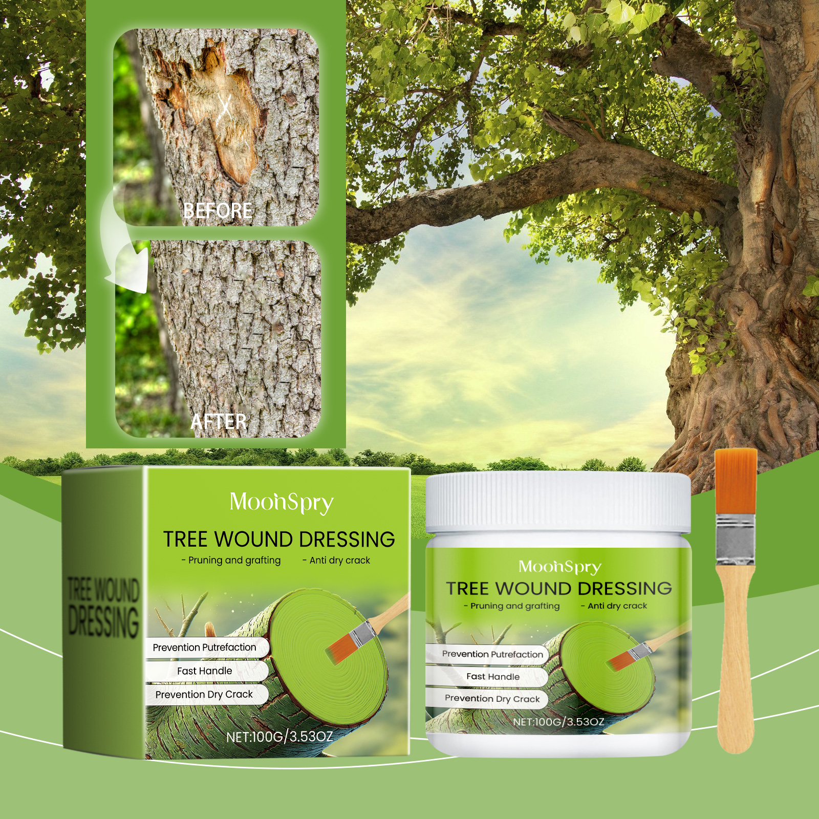 100g All Purpose Tree Wound He - Liquid Fertilizer All In のレビューと価格