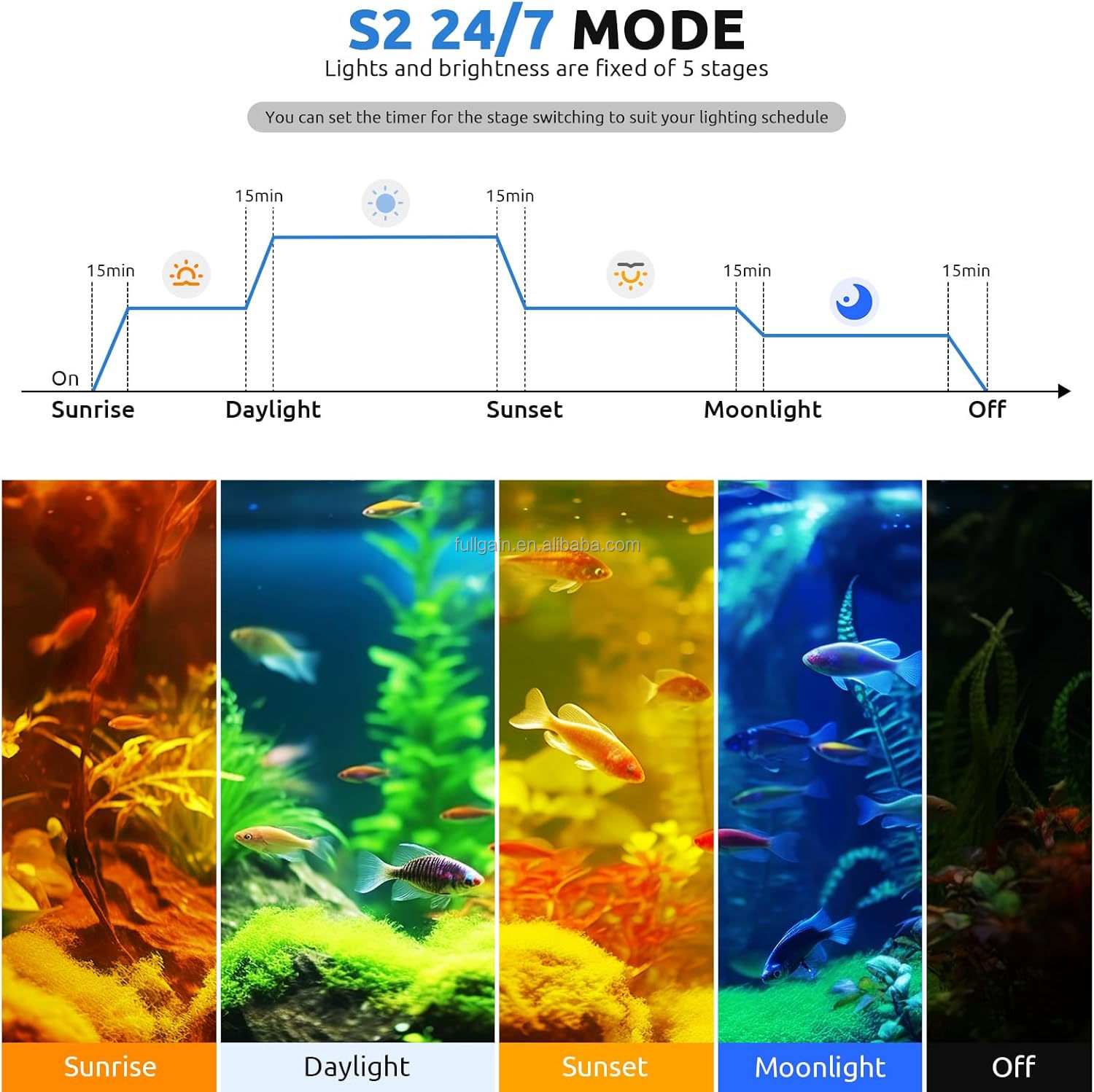 FG199 2025 New Alloy High Watt - Aquarium Plants のレビューと価格