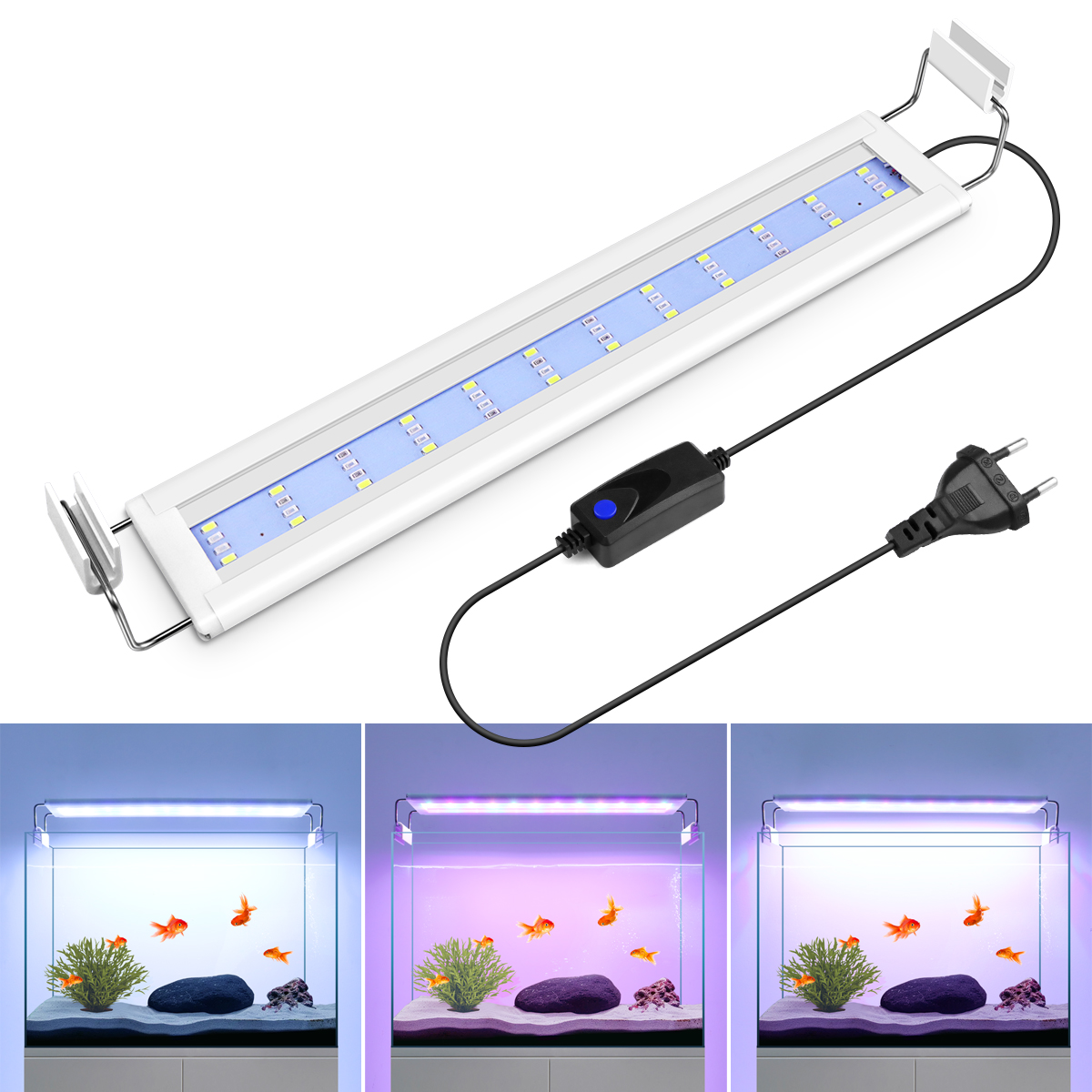Super Slim LED Aquarium Light  - Planted Aquarium Pendant Light のレビューと価格