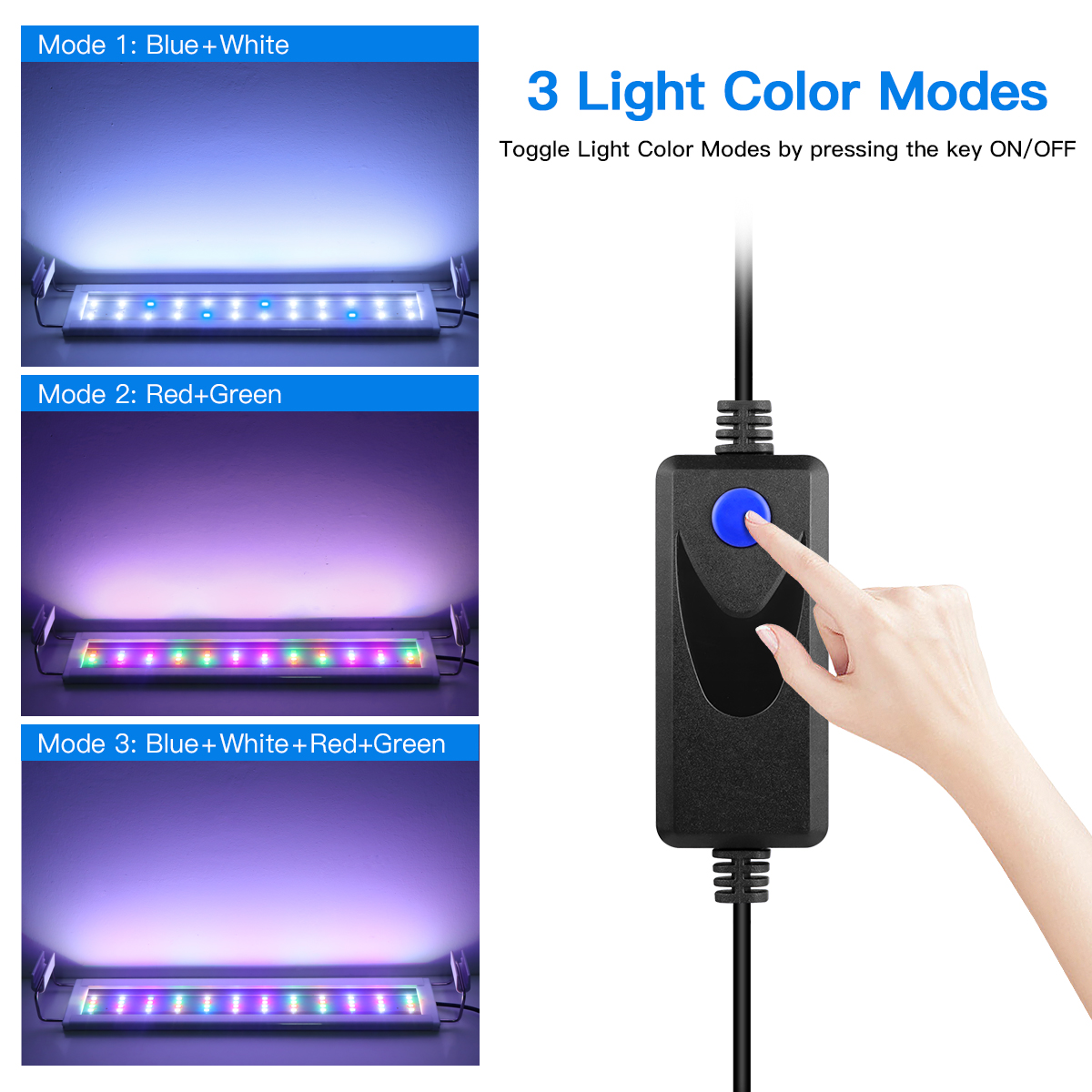 Super Slim LED Aquarium Light  - Planted Aquarium Pendant Light のレビューと価格