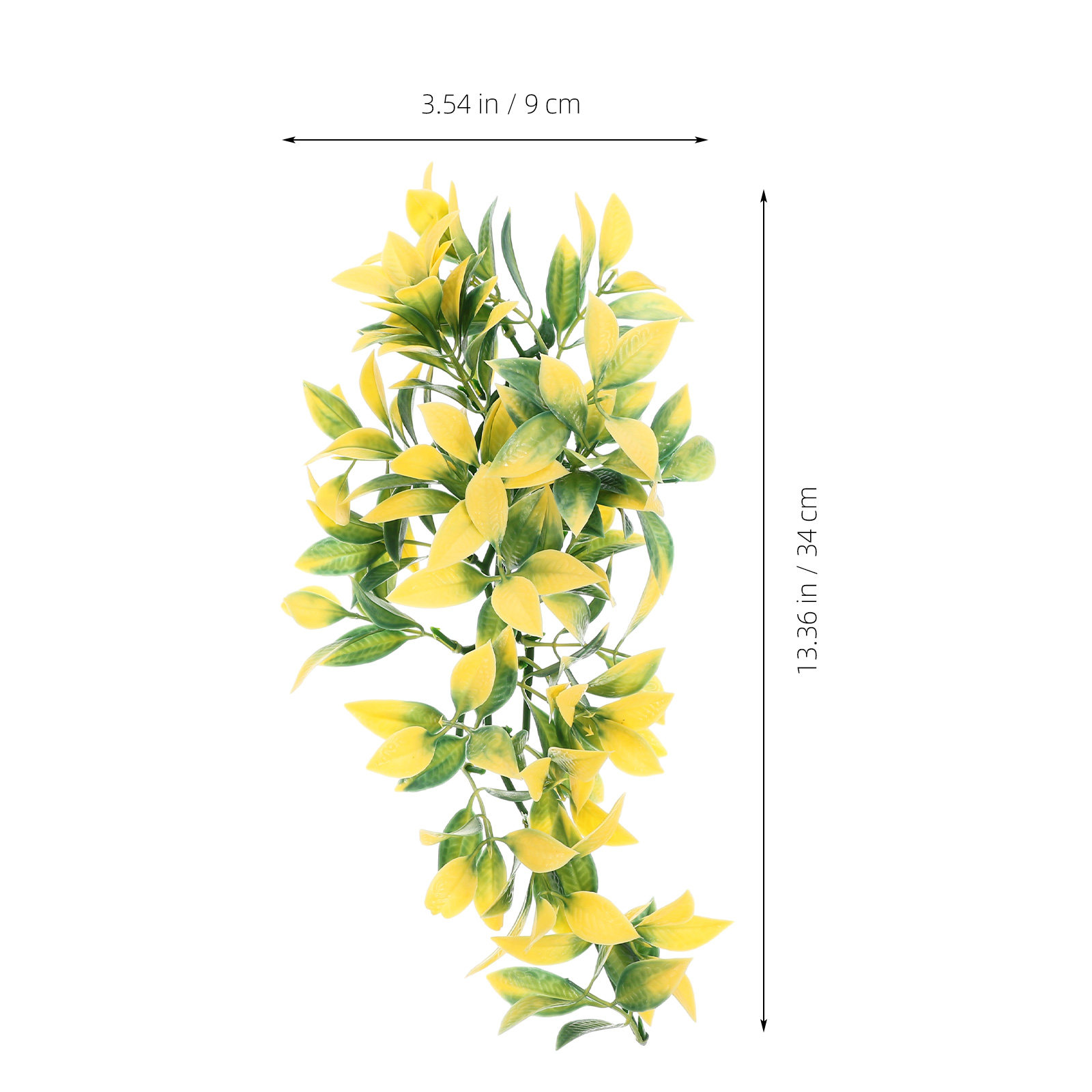 Artificial Realistic Hanging V - Aquarium Plant Vine のレビューと価格