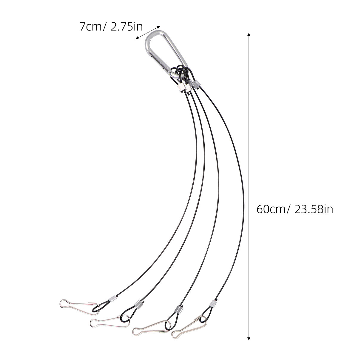 4Pcs Plant Grow Light Hanging  - Aquarium Planted Set Up のレビューと価格
