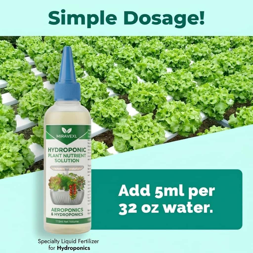 MIRAVEXL Hydroponic Liquid Fer - Liquid Fertilizer All In のレビューと価格
