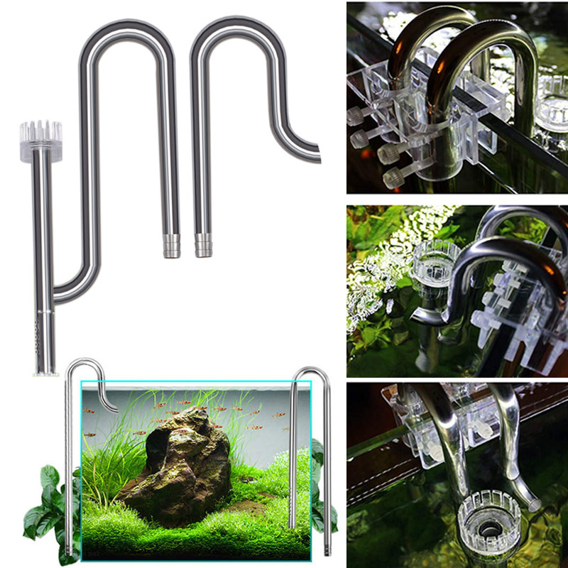 New Fish Tank Lily Pipe Stainl - Aquarium Planted Tank Filter のレビューと価格