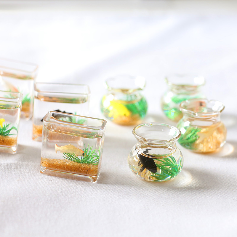 1Pc 1:12 Mini DollHouse Simula - Planted Aquarium Models のレビューと価格