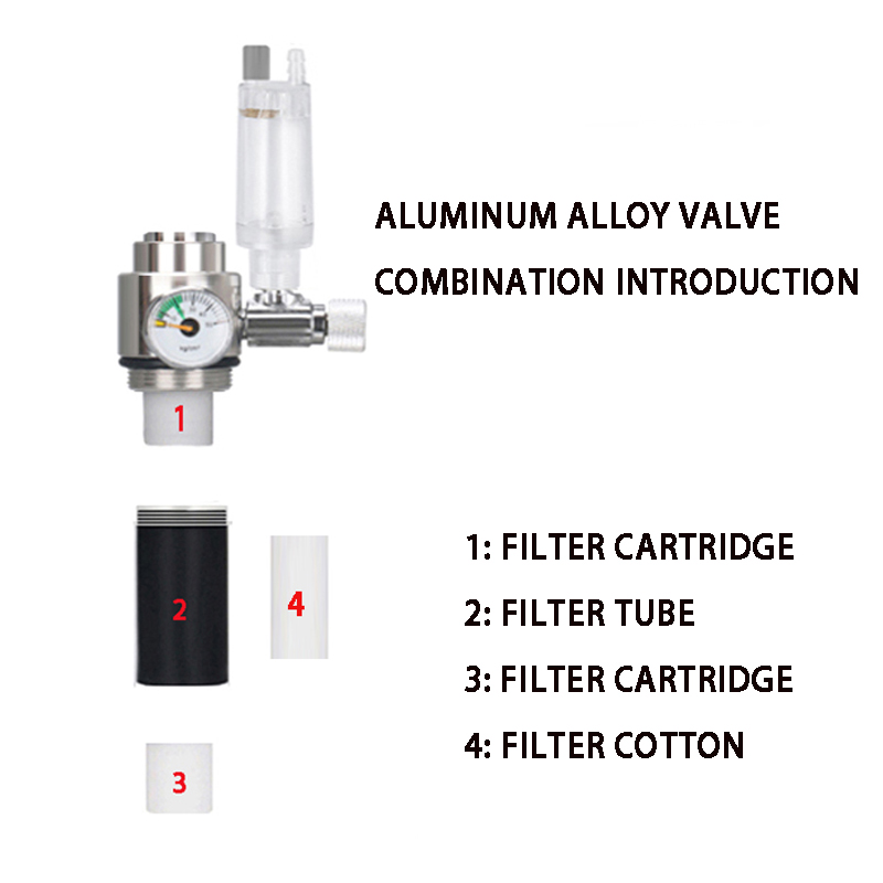 Aquarium CO2 Generator system  - Co2 Regulator Dual Stage のレビューと価格