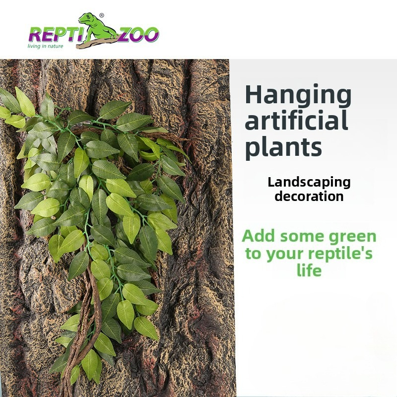 Reptizoo Artificial Plants for - Aquarium Plant Vine のレビューと価格