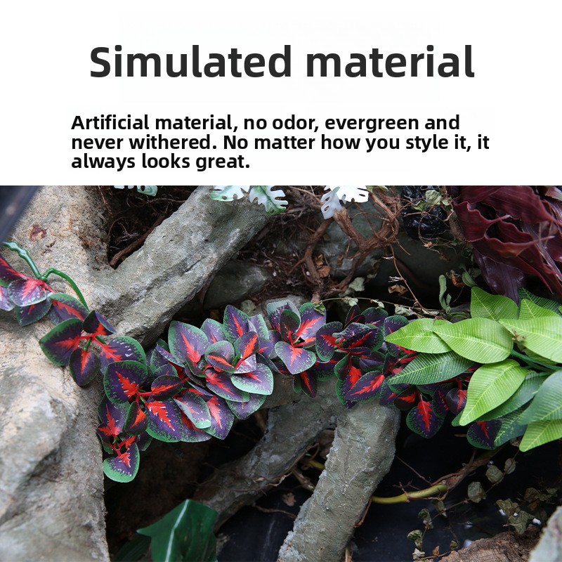 Reptizoo Artificial Plants for - Aquarium Plant Vine のレビューと価格