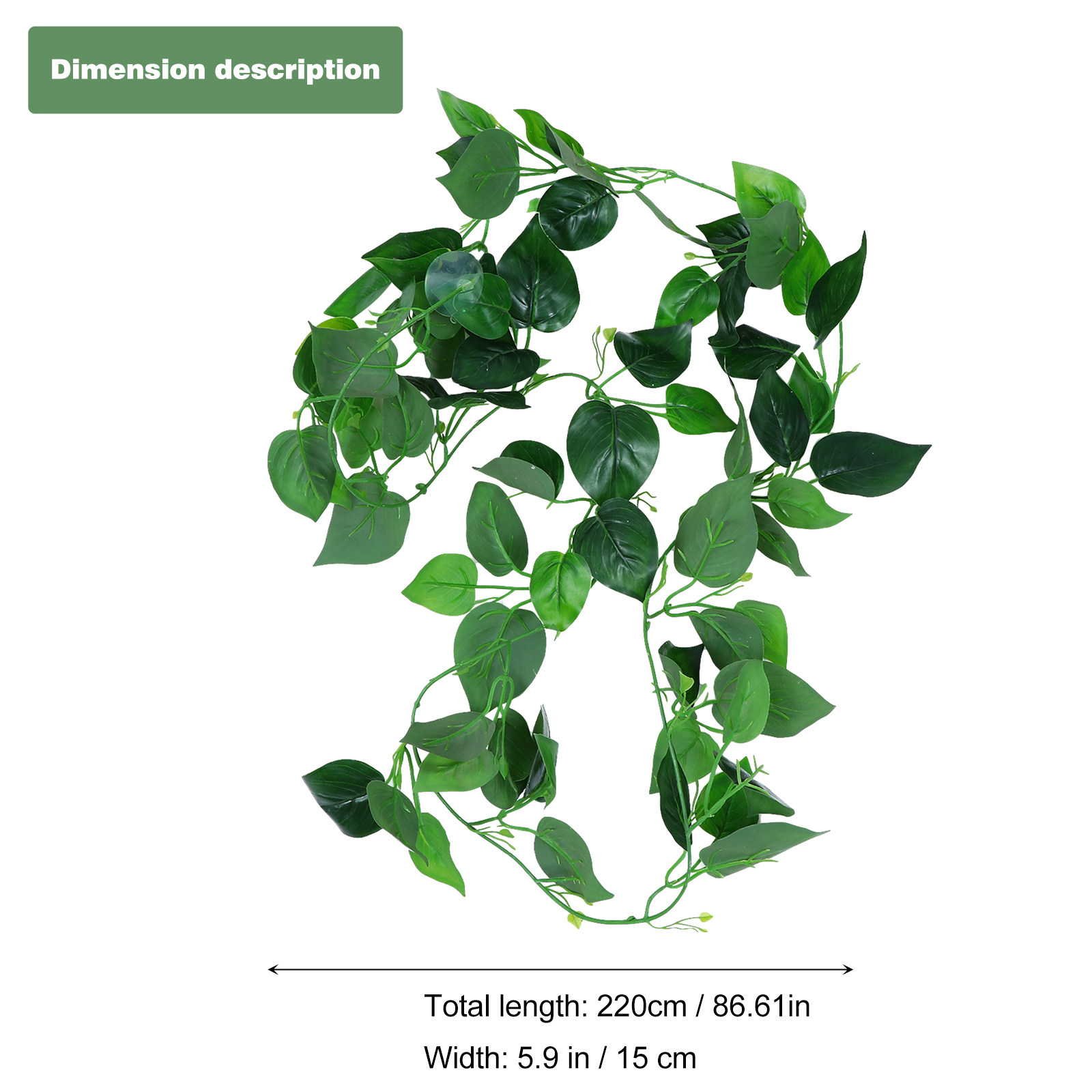 Artificial Simulation Vine Lea - Aquarium Plant Vine のレビューと価格