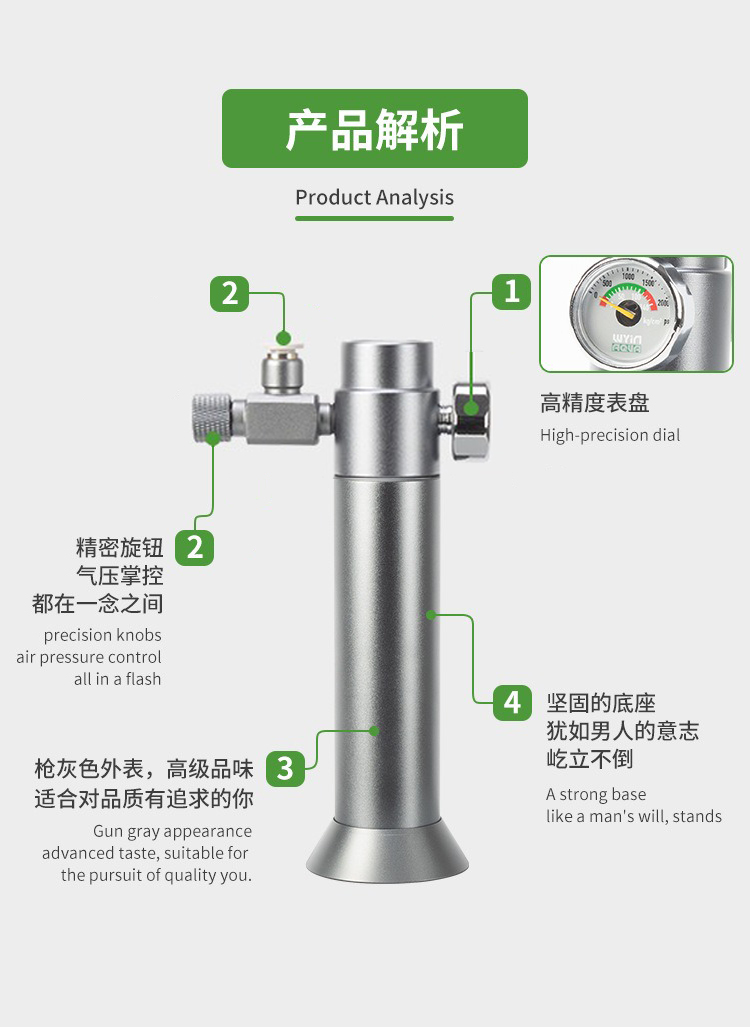 Fish tank CO2 regulator soleno - Co2 Regulator Dual Stage のレビューと価格