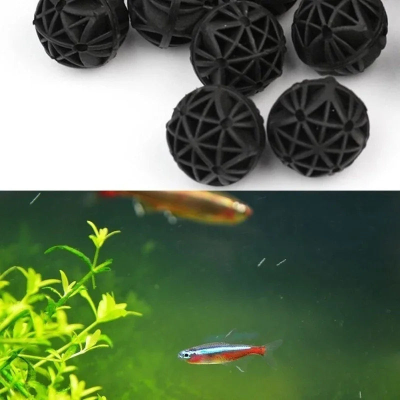 20Pcs 16mm Aquarium Filter Bio - Aquarium Planted Tank Filter のレビューと価格