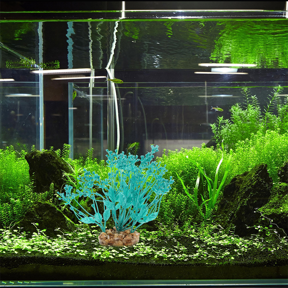 2Pcs Realistic Plastic Aquariu - Planted Aquarium For Betta のレビューと価格